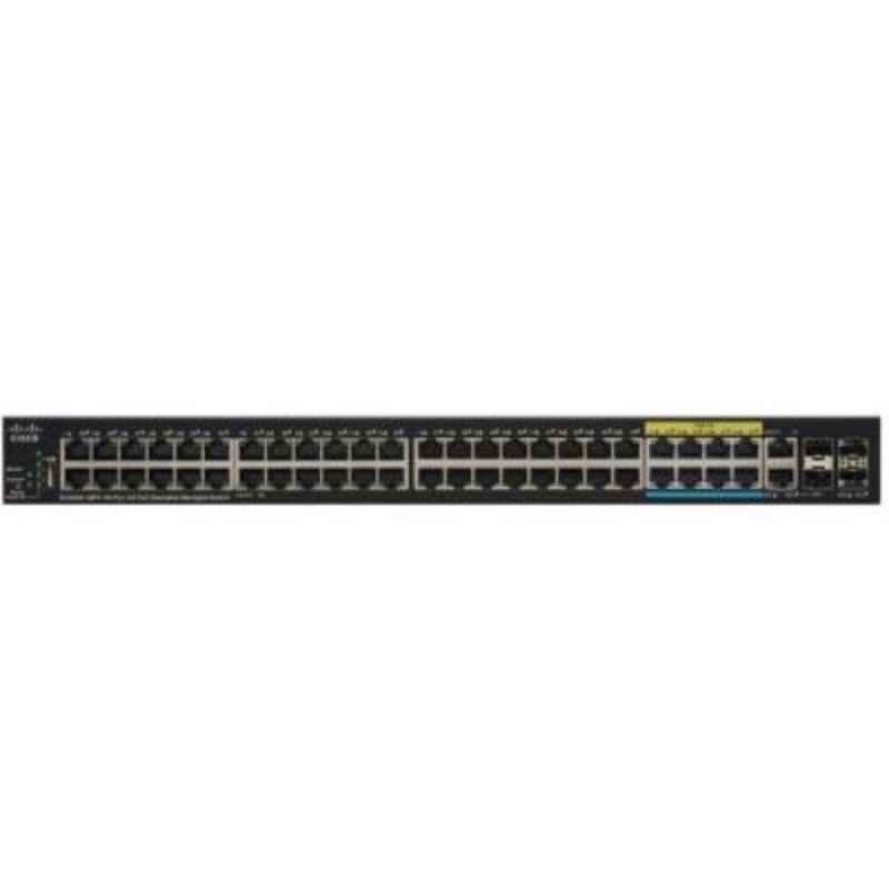 Cisco SG350X48PV 740W 48 Ports Stackable Managed Switches, SG350X48PVK9UK