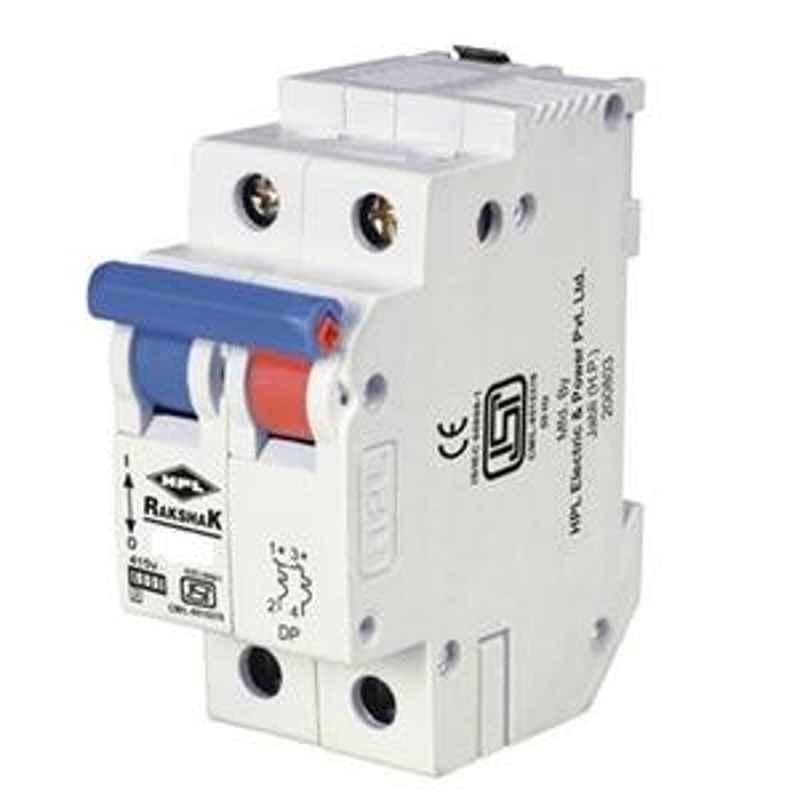 HPL RSPBN-40 40 A Single Pole + Neutral Rakshak MCB