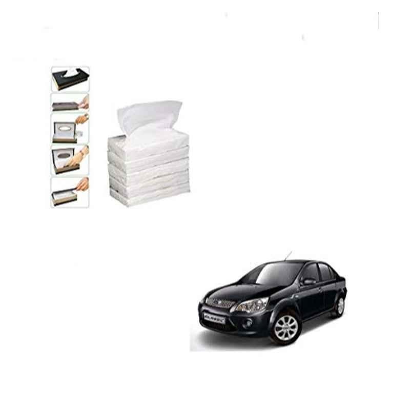 Kozdiko 100 Pulls Dispenser Box Refiller Tissue Paper with 200 Sheets for Ford Fiesta Classic (Pack of 5)