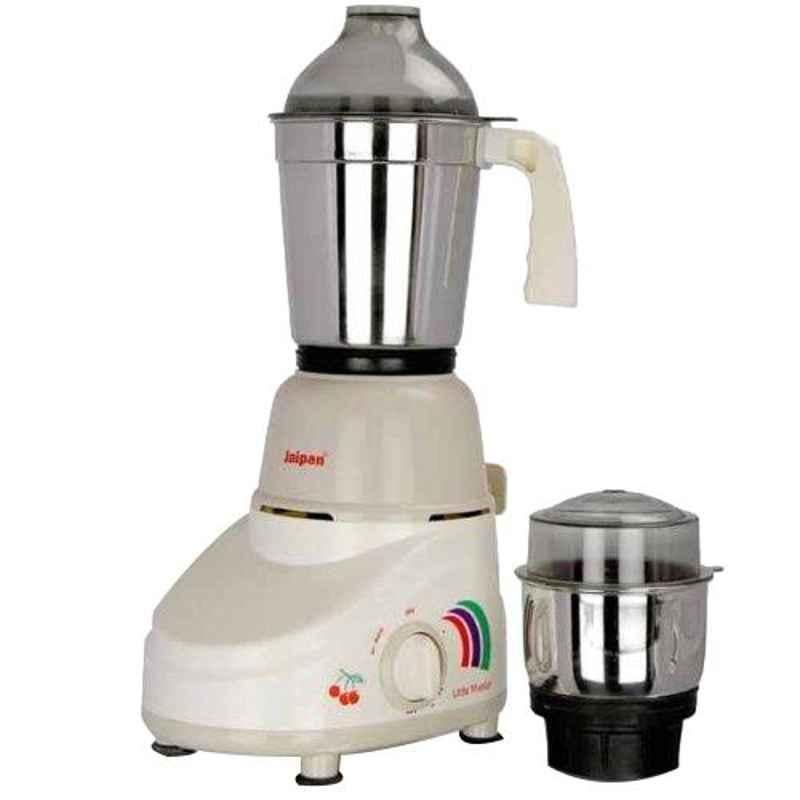 Jaipan Little Master 350W Mixer Grinder with 2 Stainless Steel Jars, JP-LM
