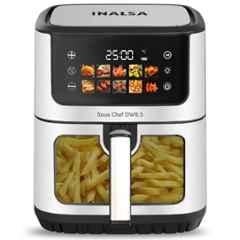 Inalsa Sous Chef DW 6.5 Litre 1600W Black Air Fryer with 2 Years Warranty
