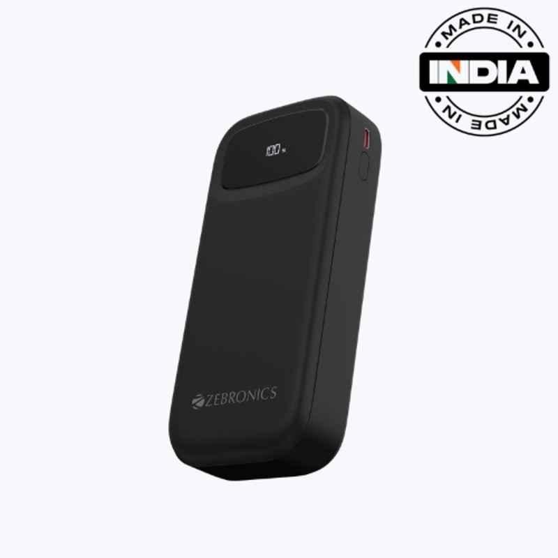 Zebronics EnergiPod 20R2 20000mAh Black Power Bank