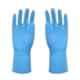 Hand Care Blue Rubber Safety Hand Gloves (Pack of 3)