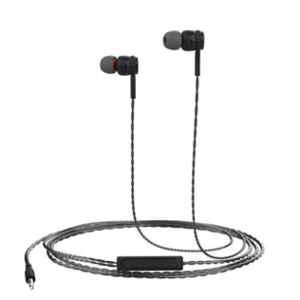 Portronics Conch Gama Black In-Ear Earphone with Mic, POR-1025