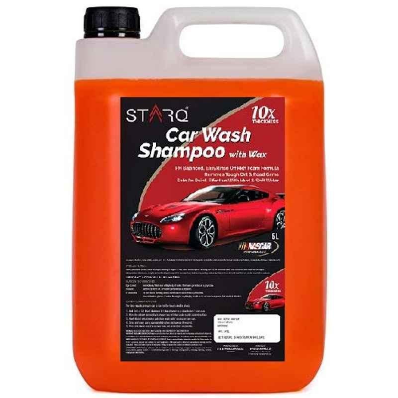 STARQ 5L pH Neutral Foam Wash Car Shampoo Concentrate with Wax