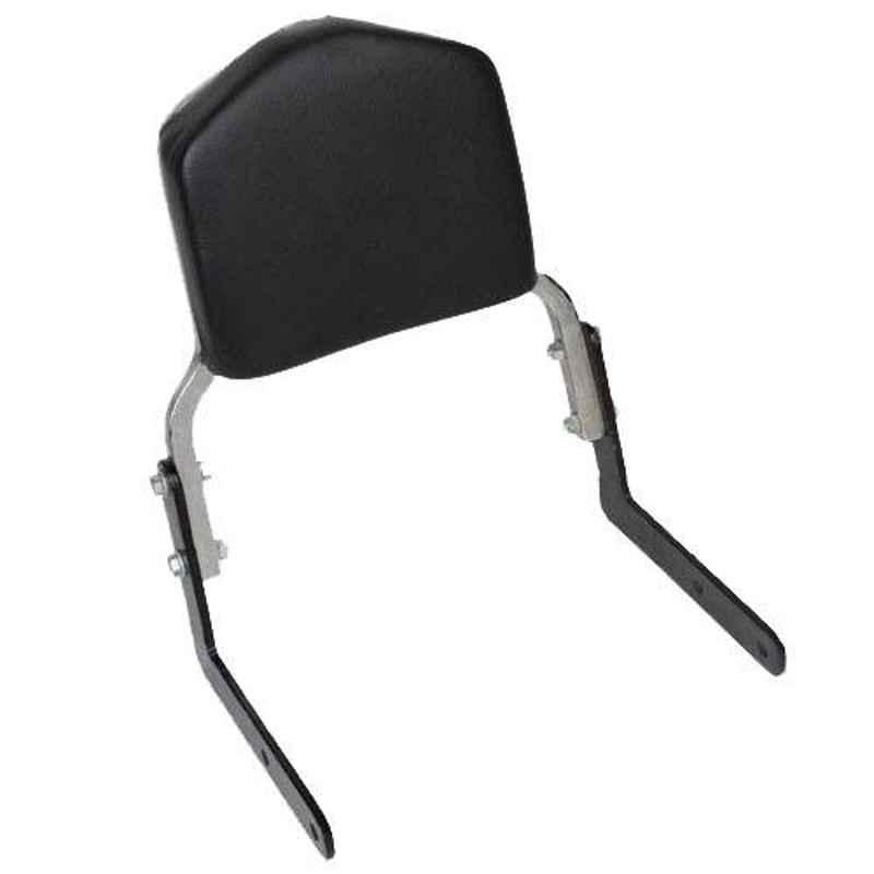 AllExtreme EXBU3BC Cushion Backrest Passenger Seat Rest Support Pillion Sissy Bar