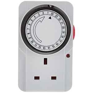 Generic 230V Multicolour Electronic Plug in Timer Switch
