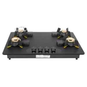 Faber Magiclift HT804 4 Burners Auto Ignition Toughned Glass Built in Hob, 106.0706.806