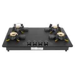 Faber Magiclift HT804 4 Burners Auto Ignition Toughned Glass Built in Hob, 106.0706.806