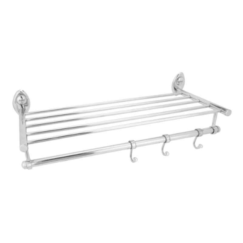 aligarian Steel Bathroom Accessories Set with Towel Rod,Ring