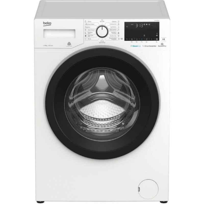 Beko 8kg White Front Load Washer, WTV8736XW