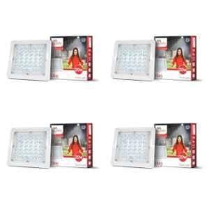 Murphy Ray 20W 6500K PVC Cool White LED Flood Light for Outdoor (Pack of 4)