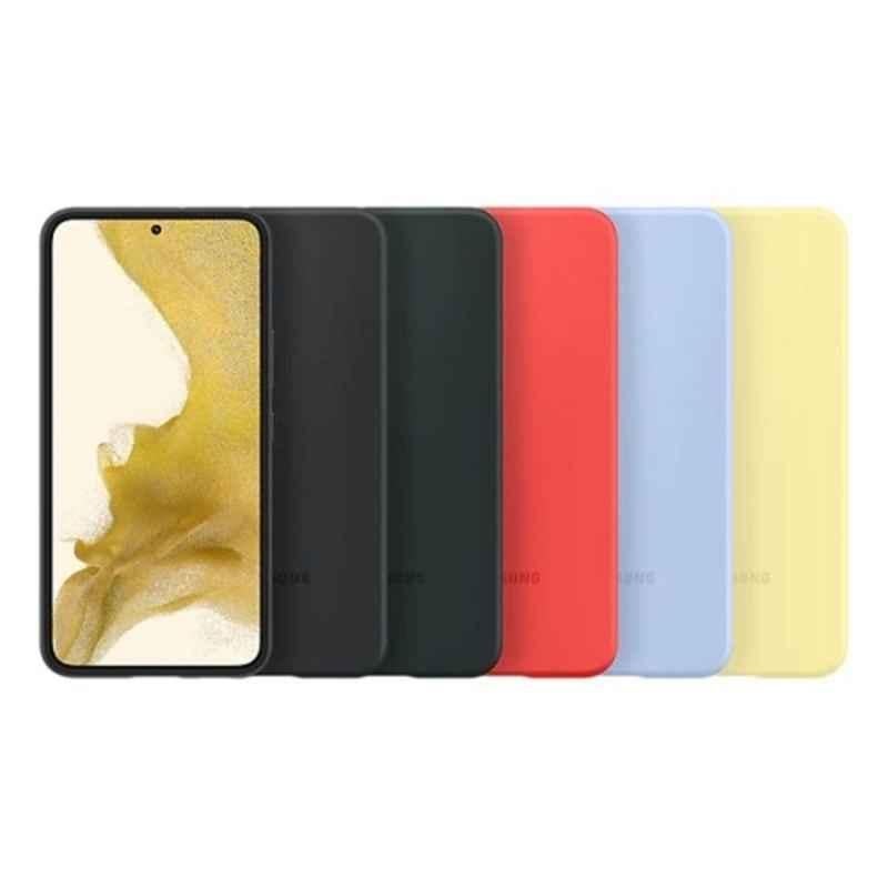 Samsung S22 Plus Silicon Black Cover Case, EF-PS906