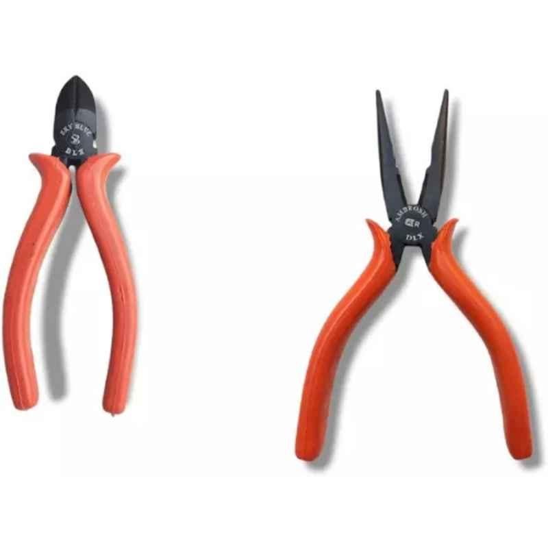 Sky Blue 2 Pcs 7.8 inch Diagonal Plier Combo, SBE_PLIER_0629