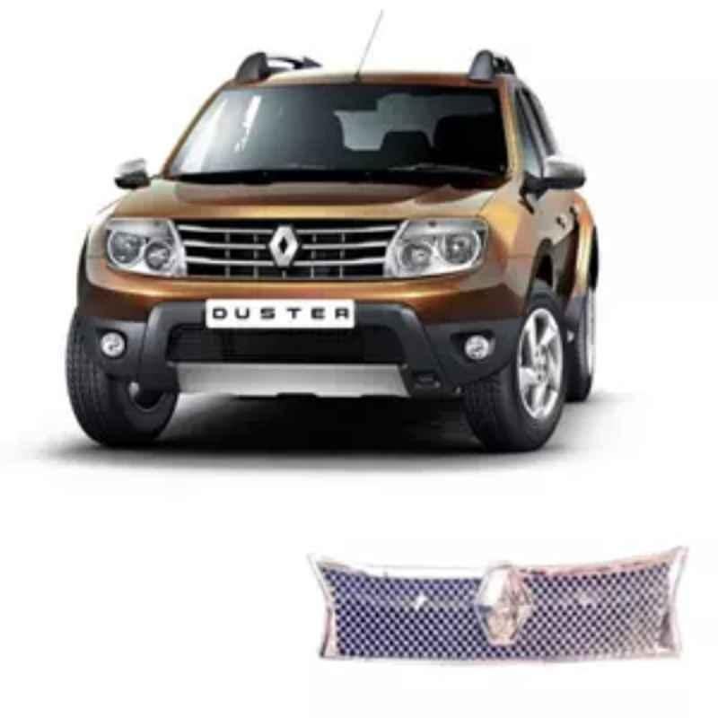 Oscar Chrome Bentley Grill for Renault Duster, OSC-UQPEKL