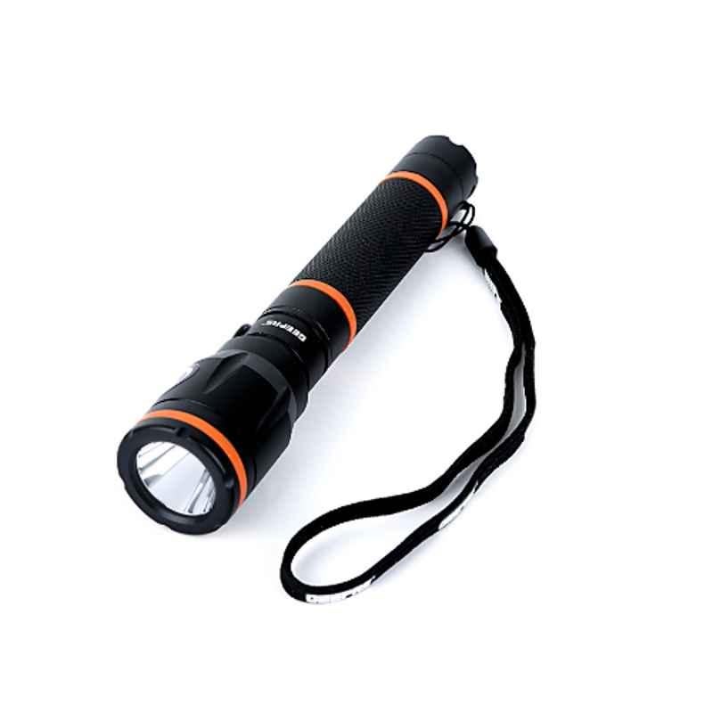 Geepas 3W 950mAh Aluminium Rechargeable LED Flashlight, GFL4659