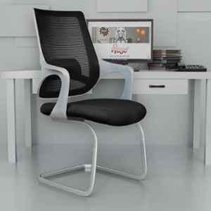 Rose Mono Mesh Grey & Black Mid Back Office Chair