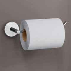 Plantex Stainless Steel Toilet Paper Roll Holder/Tissue Paper Holder for Toilet/Toilet Roll Holder for Bathroom Accessories Chrome