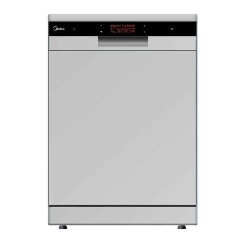 Midea 14 Place Stainless Steel Dishwasher, WQP14J7623SS