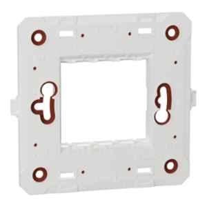 Schneider Electric Unica Pure 2 Module White Fixing Frame, UNPGP2M