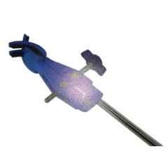 90mm Brass Cross Pattern Four Finger Clamp with 7 inch Rod