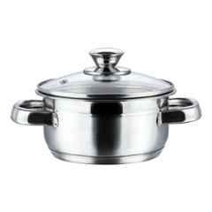 Vinod Bremen 2 Litre Capsule Bottom Induction Friendly Saucepot, BMSO18 (Pack of 5)