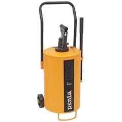Penta 5L Hand Operated Oil Dispenser with 2m Hose, Gun & Castors, E 3A