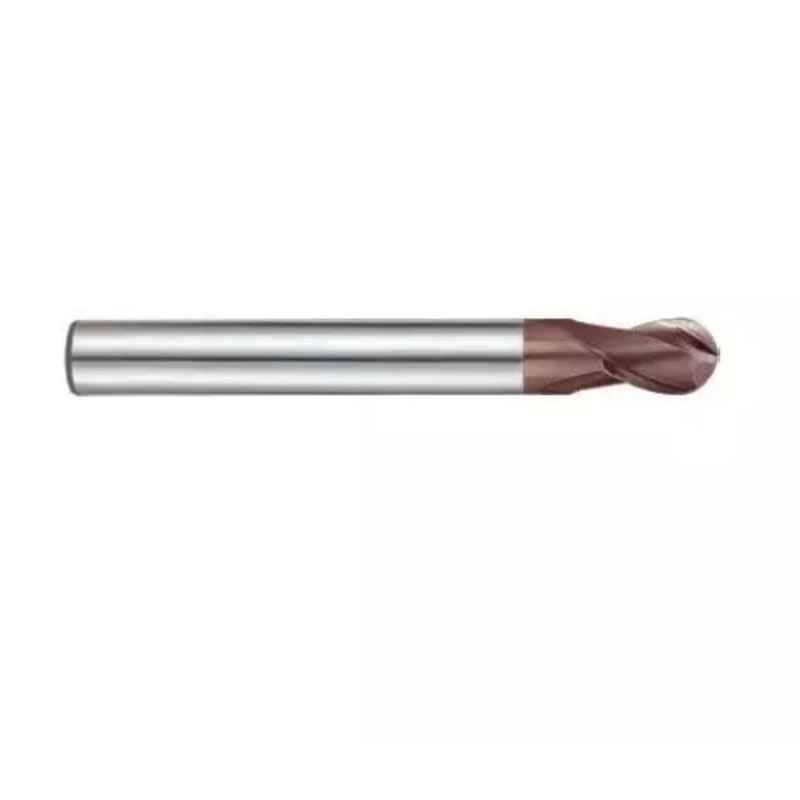 YG-1 51mm 2 Flute Straight Shank Short Length K2 Carbide Ball Nose End Mill, G9624050