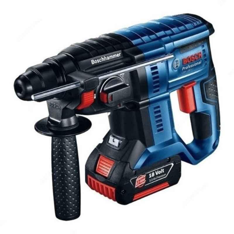 Bosch GBH 180-LI 18V 1800rpm Blue Rotary Hammer with SDS Plus, 06119110L2