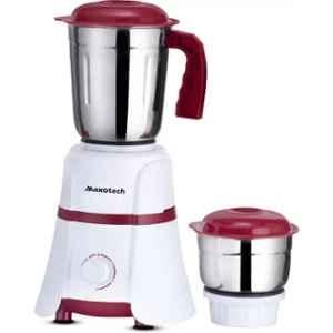 Maxotech Thunder 550W ABS Light Brown & White Copper Motor Mixer Grinder with 2 Jars