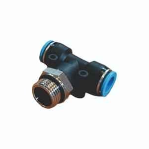Mercury 3/8 inch 6mm G-Thread Push Type Male Branch Tee, APB06-G03