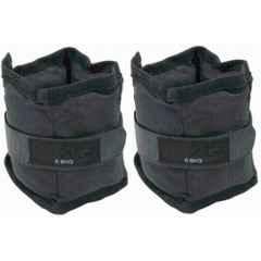 Matrica 1kg Black Ankle Weight & 1kg Wrist Weight with Adjustable Velcro Straps for Weight Lifting & Strength Training