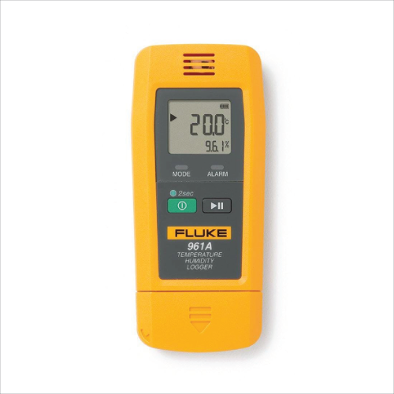 Fluke 961C 32000 Memory Storage Temperature Humidity Data Logger with External Sensor