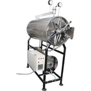 Tanco PLT-102 1.5kW 22L Stainless Steel Double Walled Horizontal Autoclave with Single Door, ACH-1