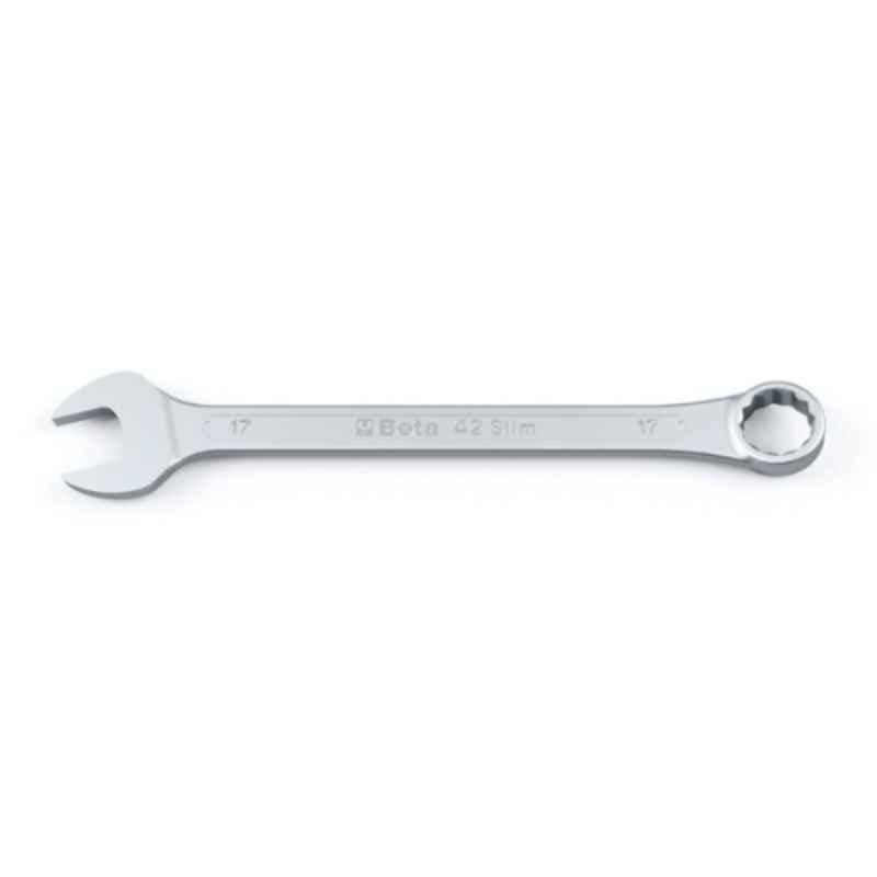 Beta 42SLIM 10x10mm Combination Wrench with Thin Open Ends, 000420410