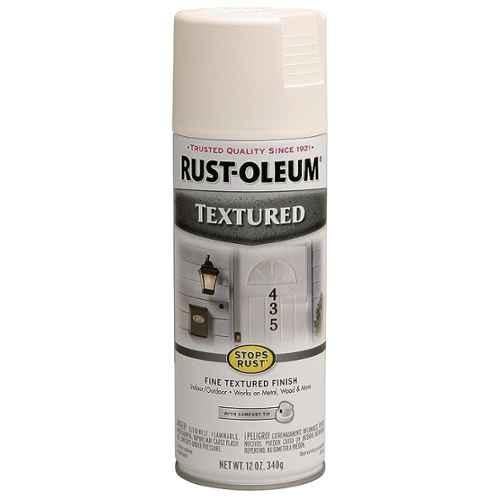 Rust-Oleum 257402 Spray Paint, White, Semi-Gloss, 12 oz.