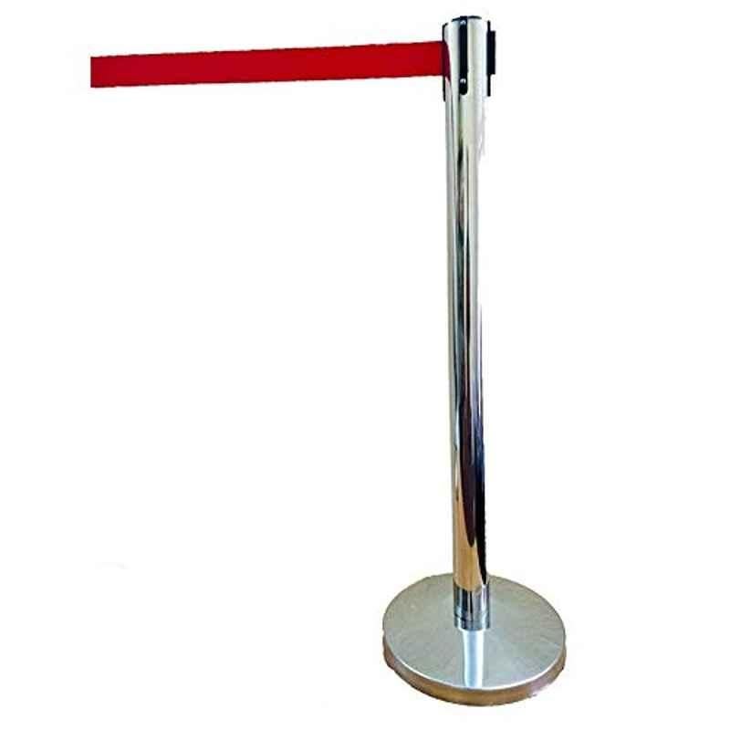Ladwa Stainless Steel 202 Red Queue Manager, LSI-SQM-RED