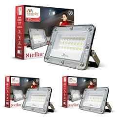 Murphy Stellar 20W 6500K Aluminium Cool White LED Flood Light for Outdoor (Pack of 3)
