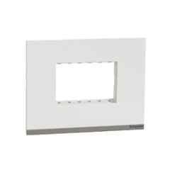 Schneider Electric Unica Pure Plastic Surround Grid Plate, UNSCP3M_WE (Pack of 10)