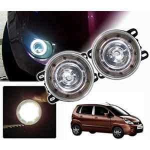 Kozdiko 2 Pcs 9 LED DRL Car High Power Fog Light for Maruti Suzuki Zen Estilo