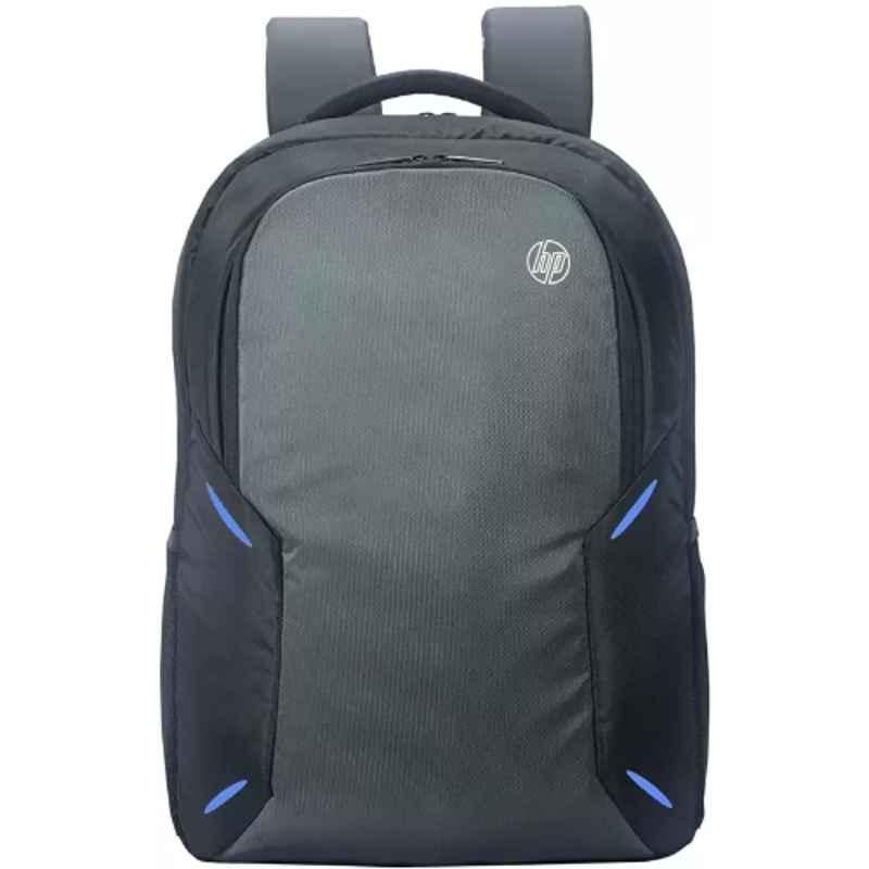 Buy HP Lightweight 500 Polyester Laptop Backpack for 15.6 Inch Laptop (17  L, Pass-Through Cable Port, Black) Online Croma