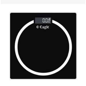 Eagle EEP1007B 180kg Black Electronic Personal Weighing Scale with LCD Display