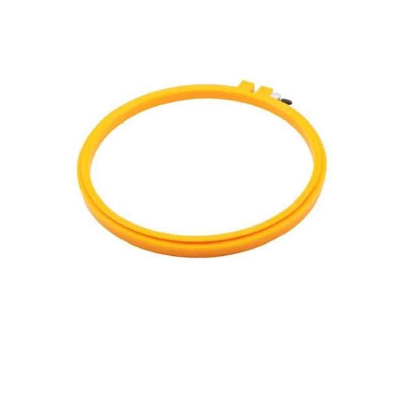 Bright 8 inch Yellow Hoops