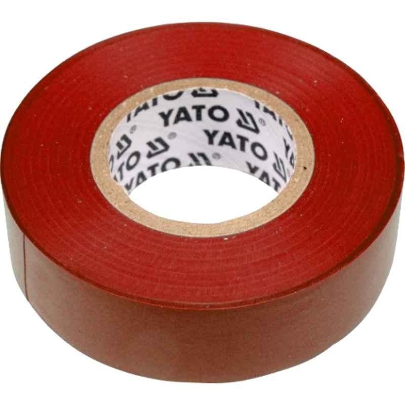 Yato 20m Red PVC Electrical Insulation Tape, YT-8166