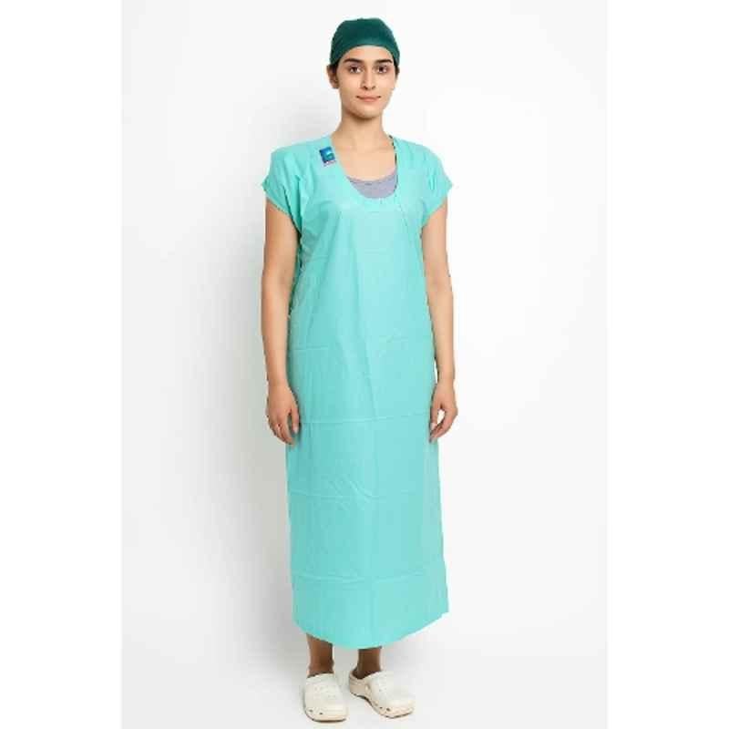 Unisoft PVC Green Deluxe Apron, US_AP_01, Size: Free
