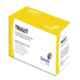 Trugut 12 Foils 1 USP 100cm 1/2 Circle Round Body Heavy Plain & Chromic Absorbable Catgut Suture Box, SN 4248