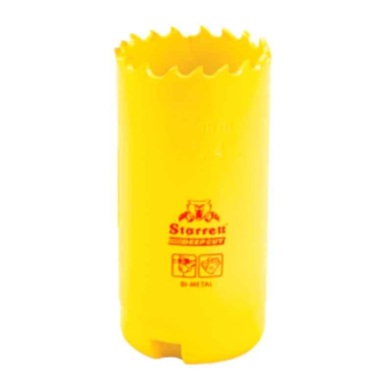 Starrett Deep Cut 32mm Yellow Bi Metal Hole Saw, DCH0114-G