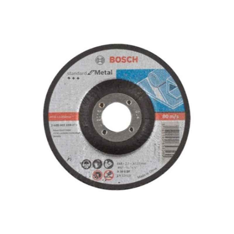 Bosch 4.5 inch Metal Black Cutting Disc, 2608603159