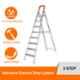 Champion 8 Step 180kg Aluminium Orange Scratch Resistance Ladder with Platform