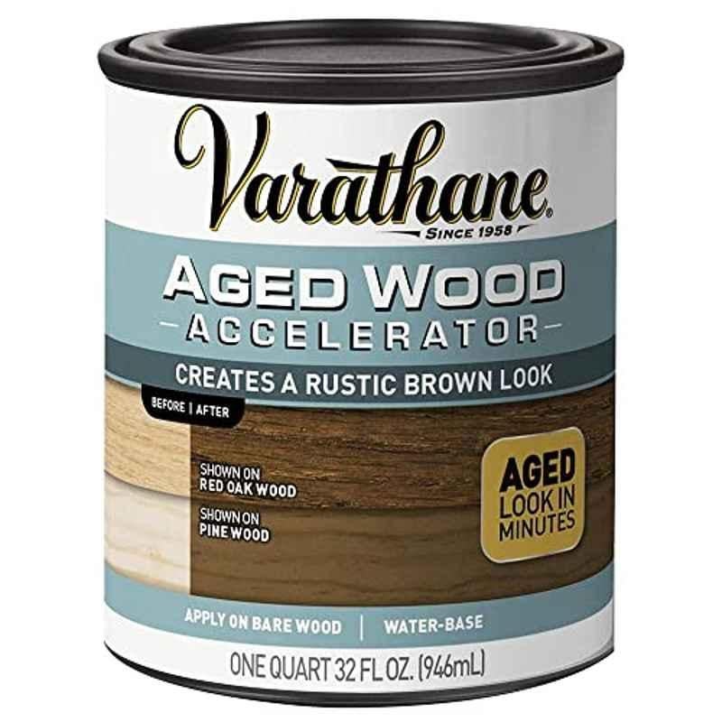 Rust-Oleum Varathane 946ml Charred Wood Brown Accelerator Coating, 331305